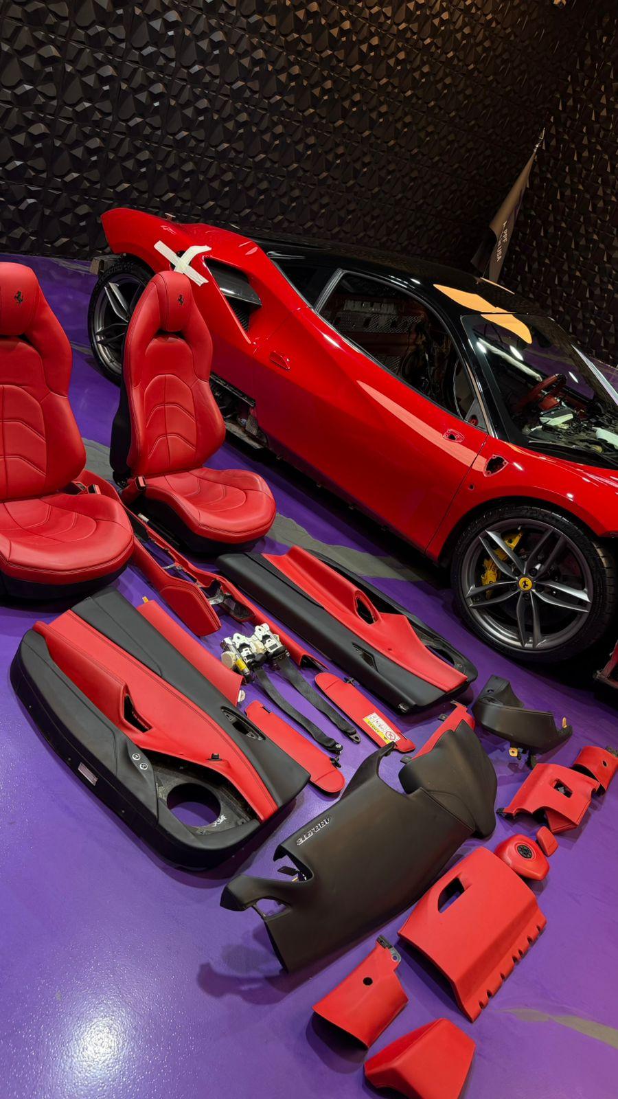Ferrari 458 Custom Interior