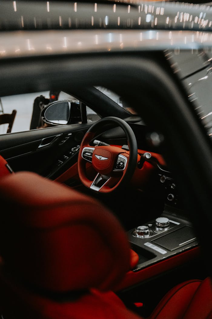 Red Leather Interior